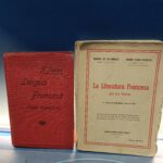 2 libros de estudios y escuela Lengua francesa + La literatura Francesa