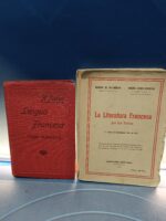 2 libros de estudios y escuela Lengua francesa + La literatura Francesa