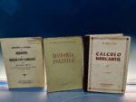 3 libros Calculo mercantil +Economía política + derecho civil y mercantil