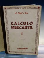 3 libros Calculo mercantil +Economía política + derecho civil y mercantil - Imagen 2