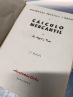 3 libros Calculo mercantil +Economía política + derecho civil y mercantil - Imagen 3