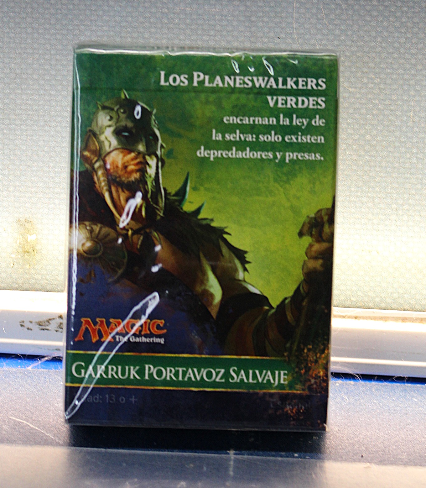 Magic 2014: Garruk portavoz salvaje. Mazo de muestra. Planeswalkers verdes. Baraja.