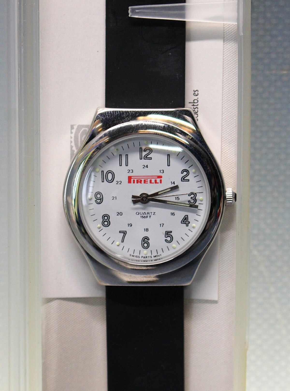 IMG_7519 04. Reloj de pulsera publicidad Pirelli, Berenson. - Imagen 1