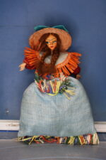 09. Antigua muñeca recuerdo de Florencia, Firenze. Años 40 ó 50.