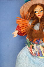 09. Antigua muñeca recuerdo de Florencia, Firenze. Años 40 ó 50. - Imagen 5