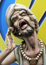 Cerámicas Artísticas Franju. Gran pieza orientalista. - Imagen 2