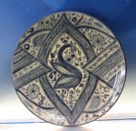 Gran plato de cerámica Artesanía Aliaga.