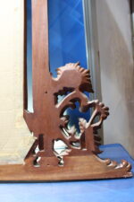 Gran espejo en madera tallada. - Imagen 7