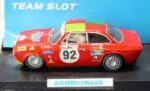 Alfa Romeo Giulia Sprint GTA. Coche Team Slot.