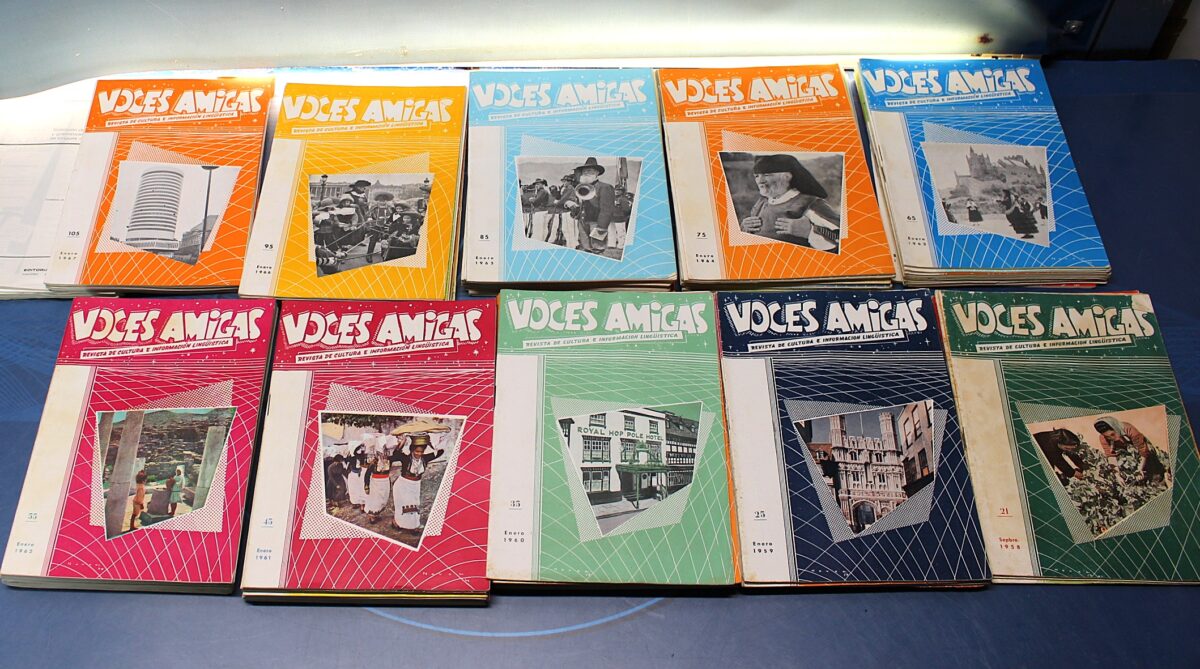 IMG_8552 Voces Amigas. Revista de Cultura e Información Lingüística. 1958 – 1967. - Imagen 1