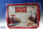 Bandeja rectangular Coca-Cola. Vintage, retro.