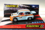 Fiat 600 Abarth “Gulf”. Scalextric Tecnitoys 6119 coche slot.