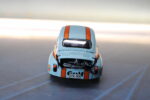 Fiat 600 Abarth “Gulf”. Scalextric Tecnitoys 6119 coche slot. - Imagen 5