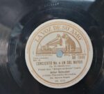 4 Discos de Pizarra La Voz de su Amo. Concierto nº4 en Sol Mayor _ Beethoven. Artur Schnabel - Imagen 3