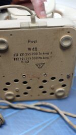 Teléfono Krone 1960 Alemania Baquelita Beige - Imagen 8