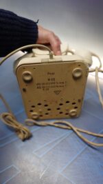 Teléfono Krone 1960 Alemania Baquelita Beige - Imagen 9