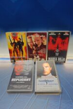 5 películas VHS acción action movies
