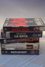 5 películas VHS acción action movies - Imagen 3