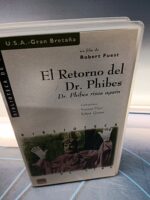 VHS - El Abominable Dr. Phibes + El Retorno del Dr. Phibes - Vincent Price - Imagen 6