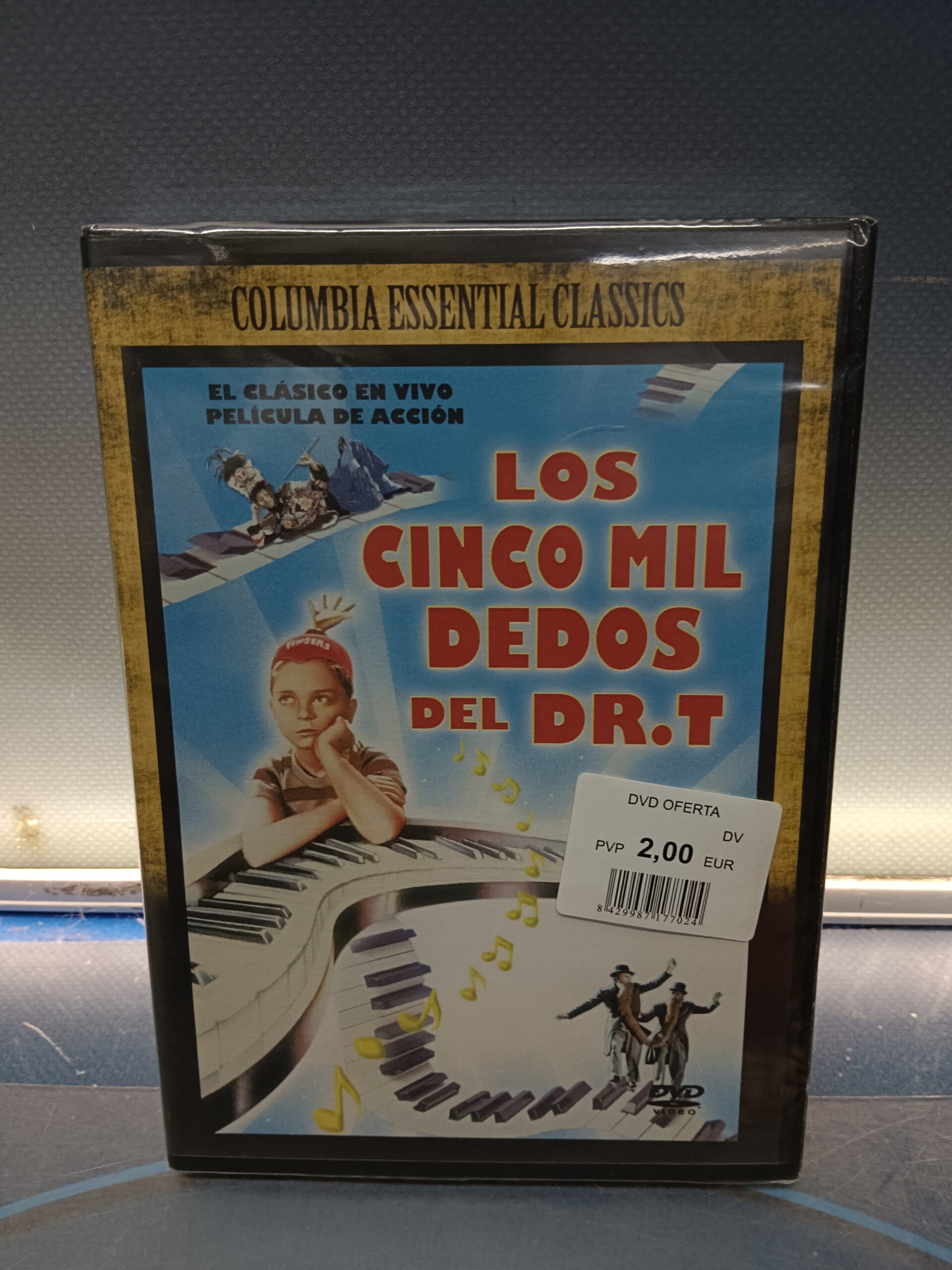 dvd, LOS 5000 MIL DEDOS DEL DR T , nueva precintada
