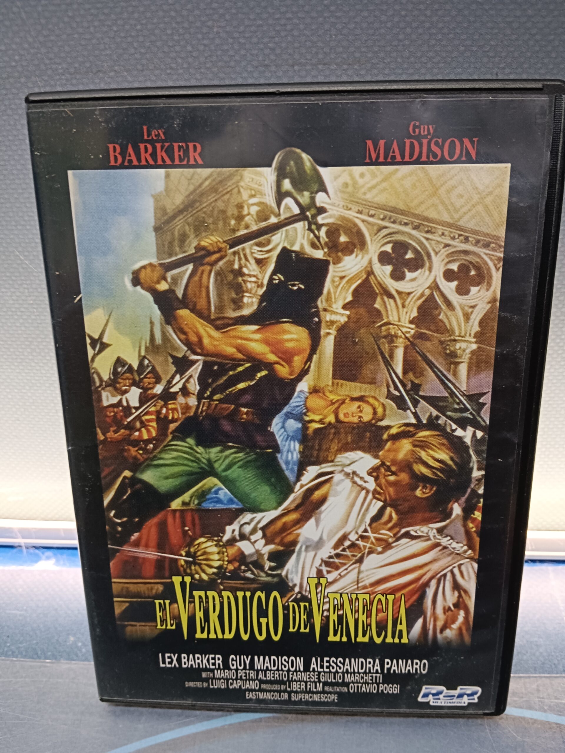Dvd, el verdugo de Venecia - lex barker