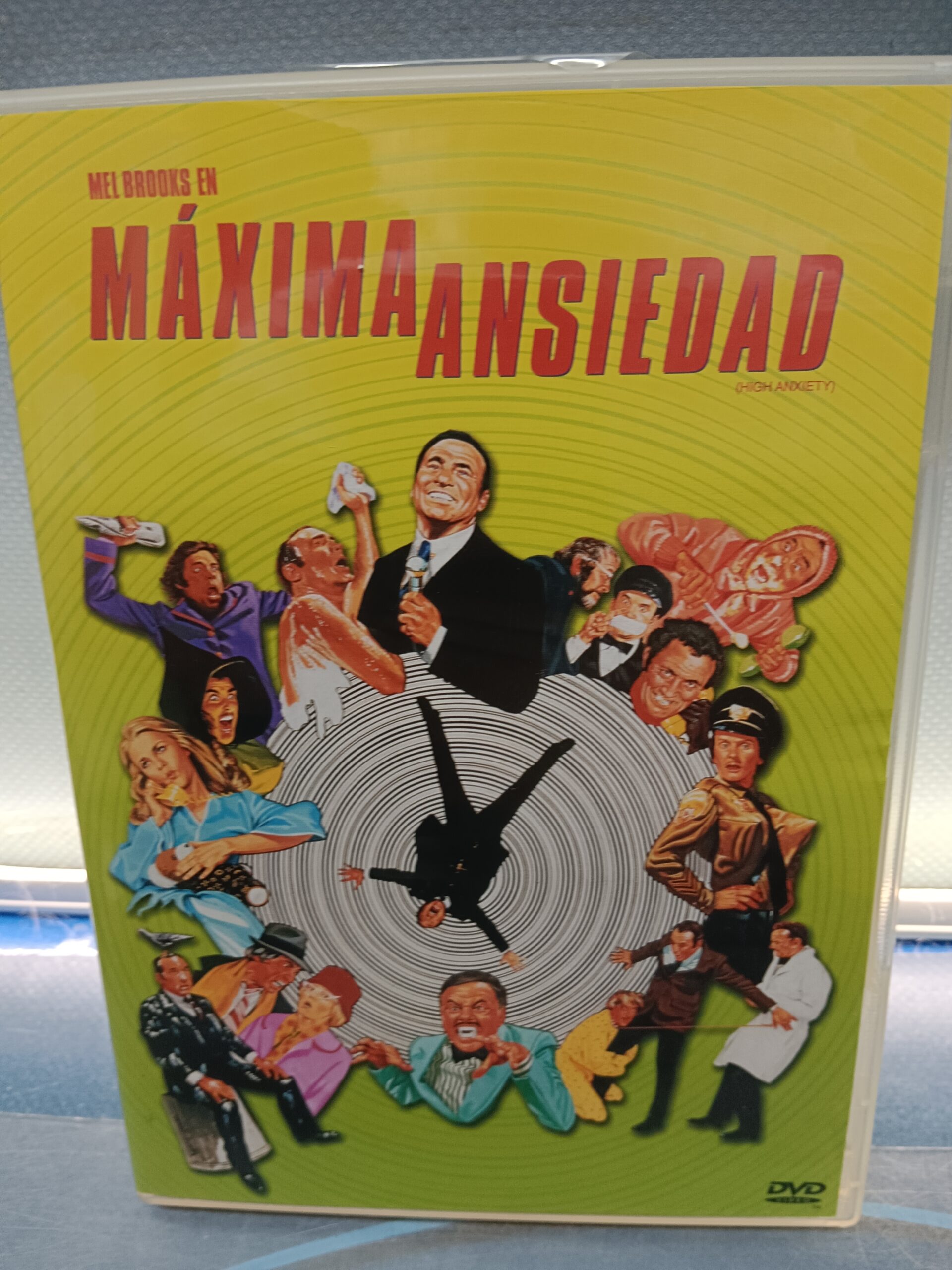 Dvd, MAXIMA ANSIEDAD, de MEL BROOKS,