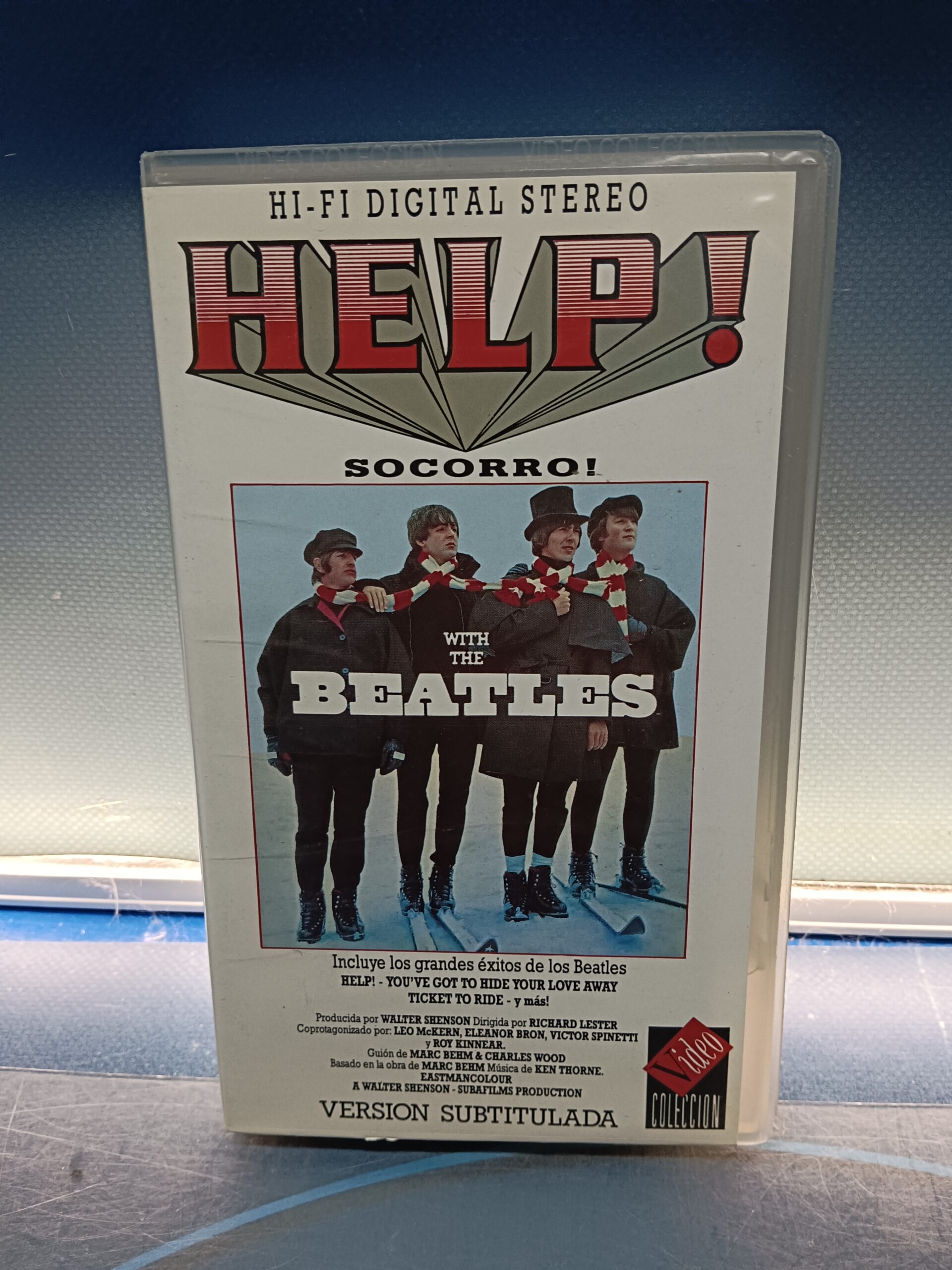 VHS The beatles HELP! buen estado