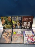 6 Dvds, 7 películas, cine clásico Días sin huella, Las diabólicas, Un extraño en mi vida y mas