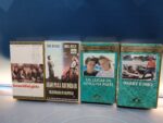 4  vhs comedia/romance/Drama