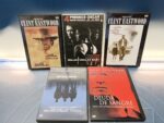 5 dvds, especial Clint Eastwood