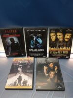 5 películas, dvd, mafia, Malas calles, casino, Gangs of new york, Atrapado por su pasado y mas