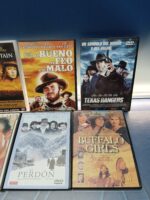 8 dvds, westerns, del oeste,  Texas rangers, El perdon, el bueno el feo y el malo, Cold Mountain y mas - Imagen 2