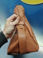 Bolso de mano, piel ,color marrón, 40x30x13 cm - Imagen 5