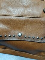 Bolso de piel marrón en perfecto estado sin taras - Imagen 10