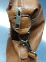 Bolso de piel marrón en perfecto estado sin taras - Imagen 5