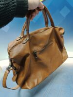 Bolso de piel marrón en perfecto estado sin taras - Imagen 7