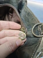 Bolso de mano elenco, piel, buen estado - Imagen 7