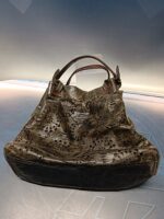 Bolso de mano elenco, piel, buen estado - Imagen 4