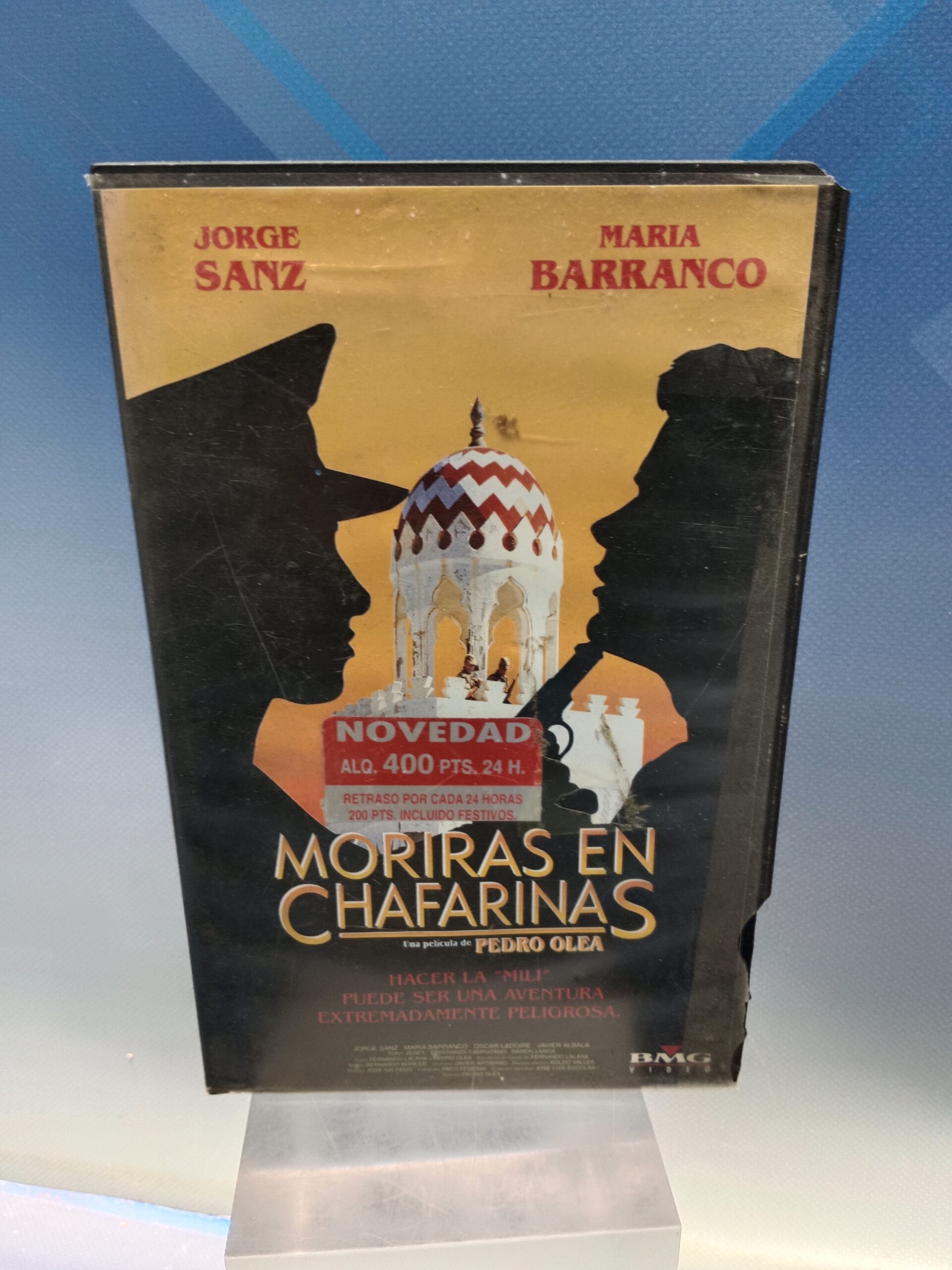 película en vhs MORIRAS EN CHAFARINAS. PEDRO OLEA, 1995