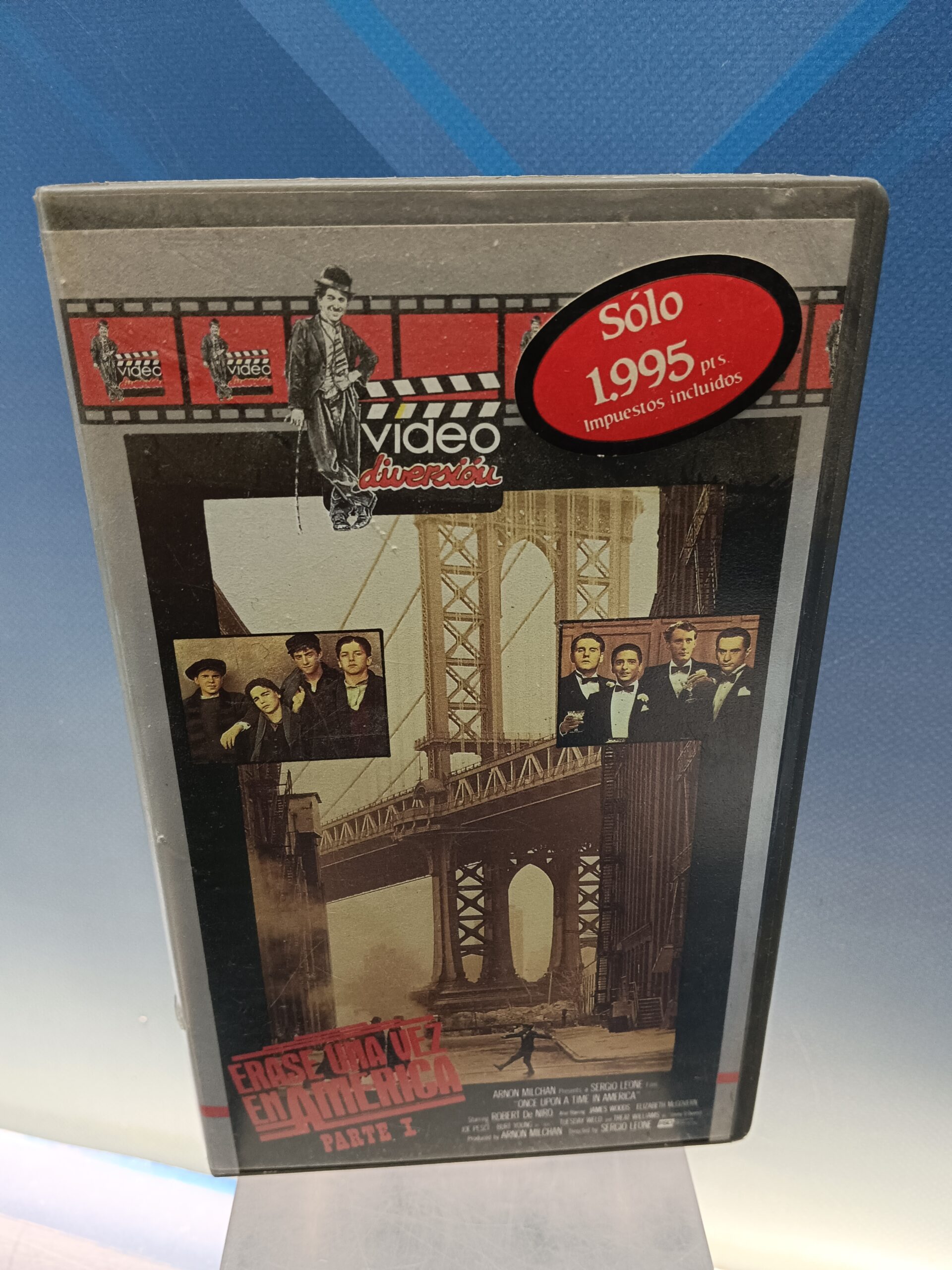 película en VHS, Érase una vez América Parte I - Robert De Niro, James Woods, Treat Williams