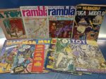 Lote 10 cómics, Rambla, Makoki, Totem, estado aceptable