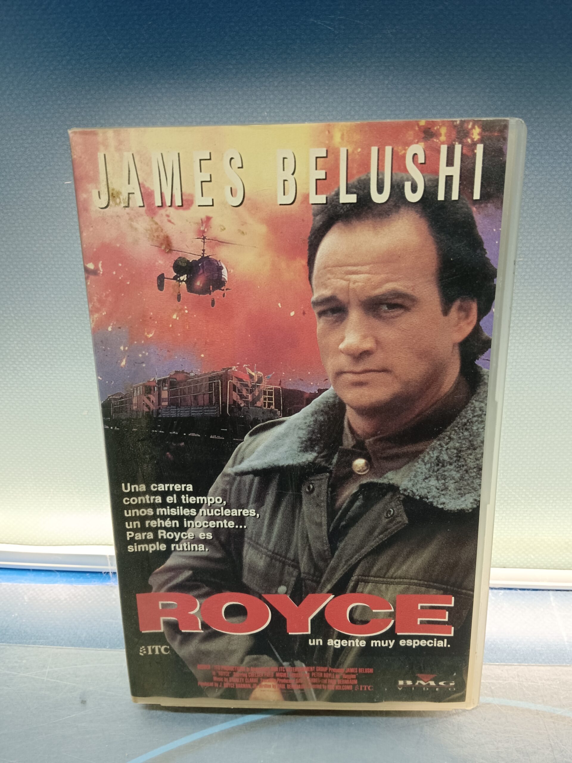 cinta VHS, Royce , un agente muy especial, VHS 1994 COMEDIA, ACCION