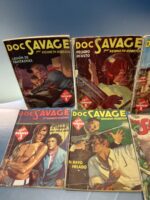 Lote 12 novelas PULP Doc Savage, por Kenneth Robeson, Colección Hombres Audaces, Editorial Molino , años 40 - Imagen 11