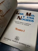 libro, LAS MIL Y UNA NOCHES, EDICIÓN INTEGRA E ILUSTRADA , tomo 1, ED. SOPENA 1975 - Imagen 3