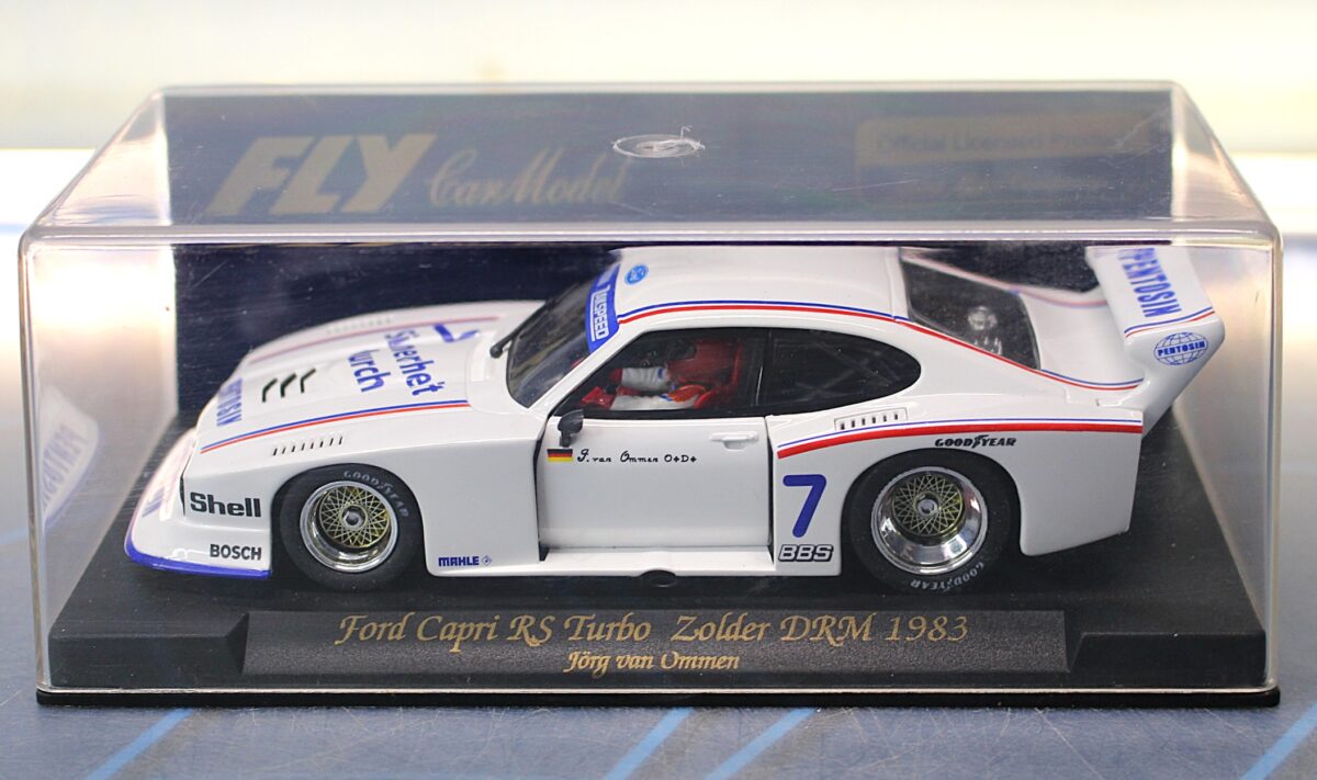 IMG_8744 Ford Capri RS Turbo Zolder DRM 1983. Fly. Jörg van Ommen. Coche slot. - Imagen 1