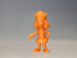 Vicky, Vickie el vikingo. Tito – Dunkin. Figura de PVC. Naranja.