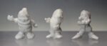 Blancanieves y Los 7 Enanitos. Dunkin. 3 Figuras de PVC.
