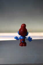 Los Pitufos: Papá Pitufo, Papapitufo. Figura de PVC. Sin marca, bootleg, vintage. - Imagen 2