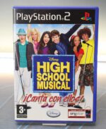 Videojuego PS2: High School Musical. Sony PlayStation 2. ¡Canta con ellos! Disney – Singstar.