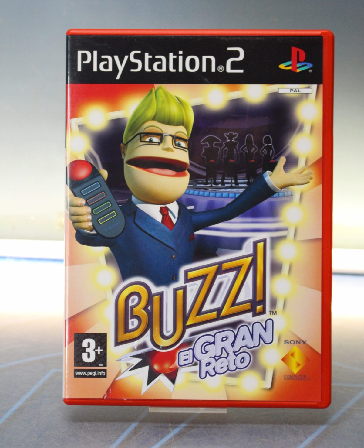 IMG_8946 Videojuego PS2: Buzz! El gran reto. Sony PlayStation 2. - Imagen 1